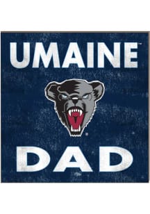 KH Sports Fan Maine Black Bears 10x10 Dad Sign