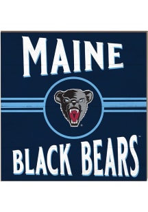 KH Sports Fan Maine Black Bears 10x10 Retro Sign