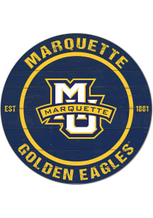 KH Sports Fan Marquette Golden Eagles 20x20 Colored Circle Sign