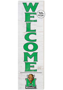 KH Sports Fan Marshall Thundering Herd 10x35 Welcome Sign