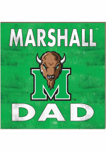 KH Sports Fan Marshall Thundering Herd 10x10 Dad Sign