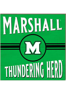 KH Sports Fan Marshall Thundering Herd 10x10 Retro Sign