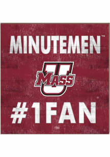 KH Sports Fan Massachusetts Minutemen 10x10 #1 Fan Sign