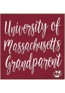KH Sports Fan Massachusetts Minutemen 10x10 Grandparents Sign