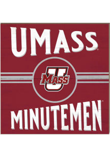 KH Sports Fan Massachusetts Minutemen 10x10 Retro Sign