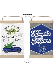 KH Sports Fan Memphis Tigers Holiday Reversible Banner Sign