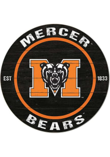 KH Sports Fan Mercer Bears 20x20 Colored Circle Sign
