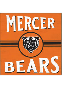 KH Sports Fan Mercer Bears 10x10 Retro Sign