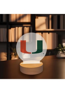 Miami Hurricanes Logo Light Desk Accessory