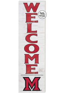 KH Sports Fan Miami RedHawks 10x35 Welcome Sign