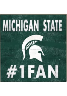 KH Sports Fan Michigan State Spartans 10x10 #1 Fan Sign