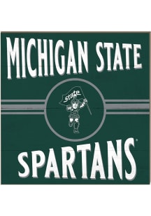KH Sports Fan Michigan State Spartans 10x10 Retro Sign