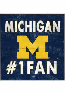 KH Sports Fan Michigan Wolverines 10x10 #1 Fan Sign