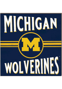 KH Sports Fan Michigan Wolverines 10x10 Retro Sign