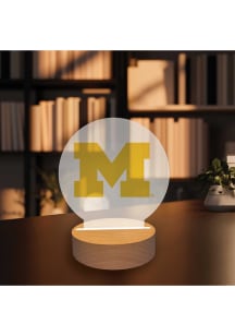 Michigan Wolverines Logo Light Desk Accessory