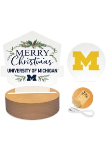 Michigan Wolverines Holiday Light Set Desk Accessory