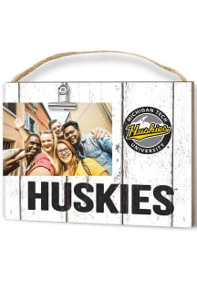 Michigan Tech Huskies Clip It Frame Picture Frame