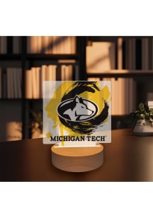 Michigan Tech Huskies Paint Splash Light Desk Accessory