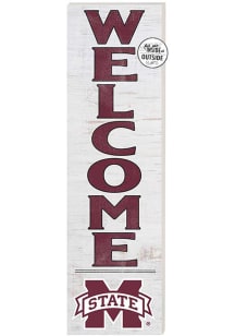 KH Sports Fan Mississippi State Bulldogs 10x35 Welcome Sign