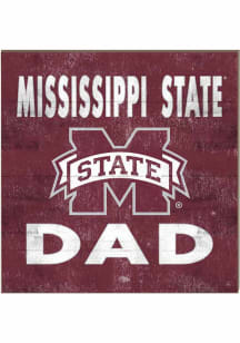 KH Sports Fan Mississippi State Bulldogs 10x10 Dad Sign