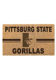 Pitt State Gorillas 18x30 Team Logo Door Mat
