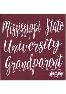 KH Sports Fan Mississippi State Bulldogs 10x10 Grandparents Sign