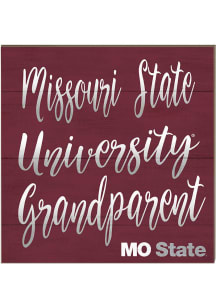 KH Sports Fan Missouri State Bears 10x10 Grandparents Sign