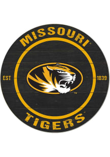 KH Sports Fan Missouri Tigers 20x20 Colored Circle Sign