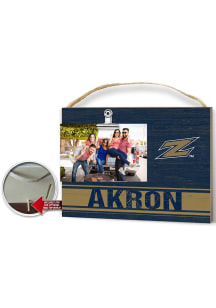 Akron Zips Clip It Colored Logo Photo Picture Frame