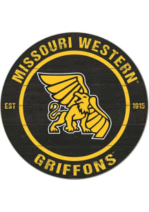 KH Sports Fan Missouri Western Griffons 20x20 Colored Circle Sign