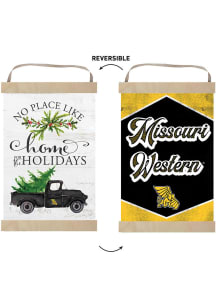 KH Sports Fan Missouri Western Griffons Holiday Reversible Banner Sign