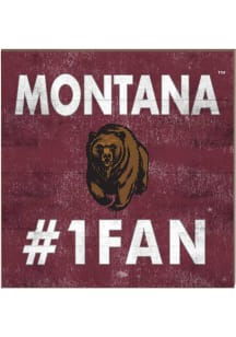 KH Sports Fan Montana Grizzlies 10x10 #1 Fan Sign