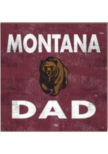 KH Sports Fan Montana Grizzlies 10x10 Dad Sign