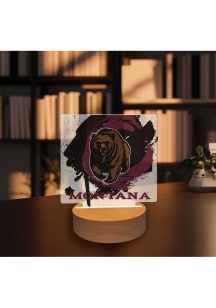 Montana Grizzlies Paint Splash Light Desk Accessory