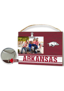 Arkansas Razorbacks Clip It Colored Logo Photo Picture Frame