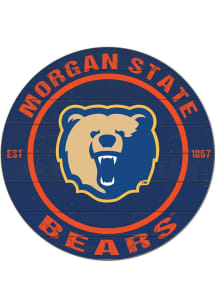 KH Sports Fan Morgan State Bears 20x20 Colored Circle Sign