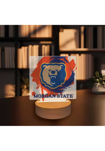 Morgan State Bears Paint Splash Light Desk Accessory