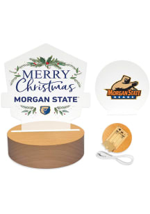 Morgan State Bears Holiday Light Set Desk Accessory