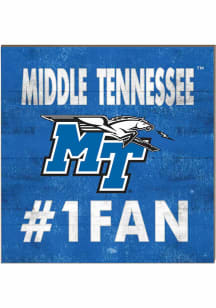 KH Sports Fan Middle Tennessee Blue Raiders 10x10 #1 Fan Sign
