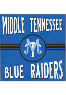 KH Sports Fan Middle Tennessee Blue Raiders 10x10 Retro Sign