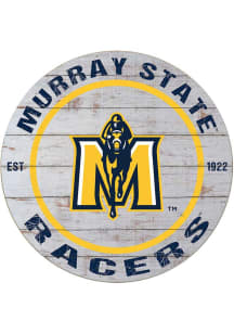 KH Sports Fan Murray State Racers 20x20 Weathered Circle Sign