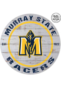 KH Sports Fan Murray State Racers 20x20 In Out Weathered Circle Sign