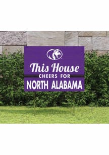 North Alabama Lions 18x24 This House Cheers Yard Sign