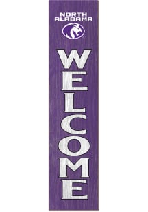 KH Sports Fan North Alabama Lions 11x46 Welcome Leaning Sign