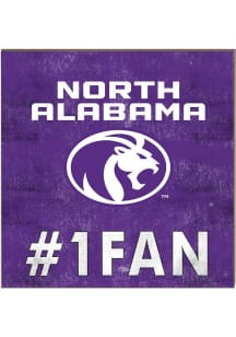 KH Sports Fan North Alabama Lions 10x10 #1 Fan Sign