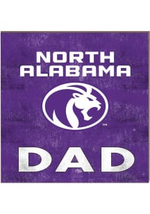 KH Sports Fan North Alabama Lions 10x10 Dad Sign