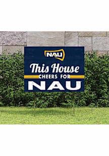 Northern Arizona Lumberjacks KH Sports Fan 18x24 This House Cheers Yard Sign - Blue