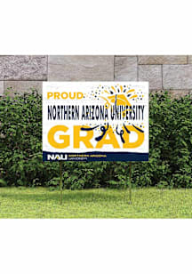 Northern Arizona Lumberjacks KH Sports Fan 18x24 Proud Grad Team Logo Yard Sign - Blue