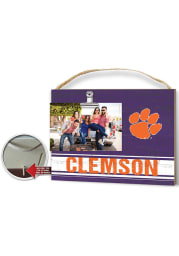 Clemson Tigers Clip It Colored Logo Photo Picture Frame