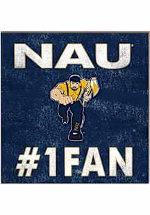 KH Sports Fan Northern Arizona Lumberjacks 10x10 #1 Fan Sign - Blue
